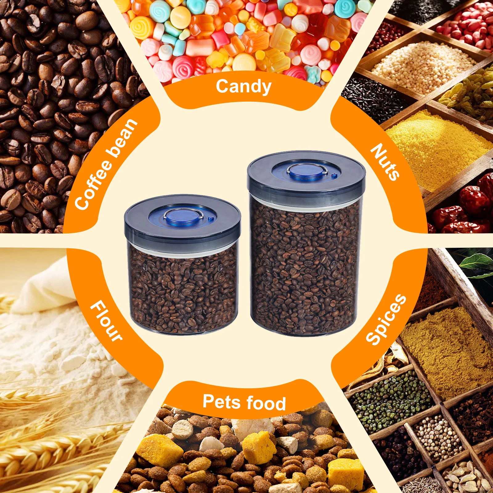 Vacuum Storage Container Amazon Listing Design ecommerce product visual