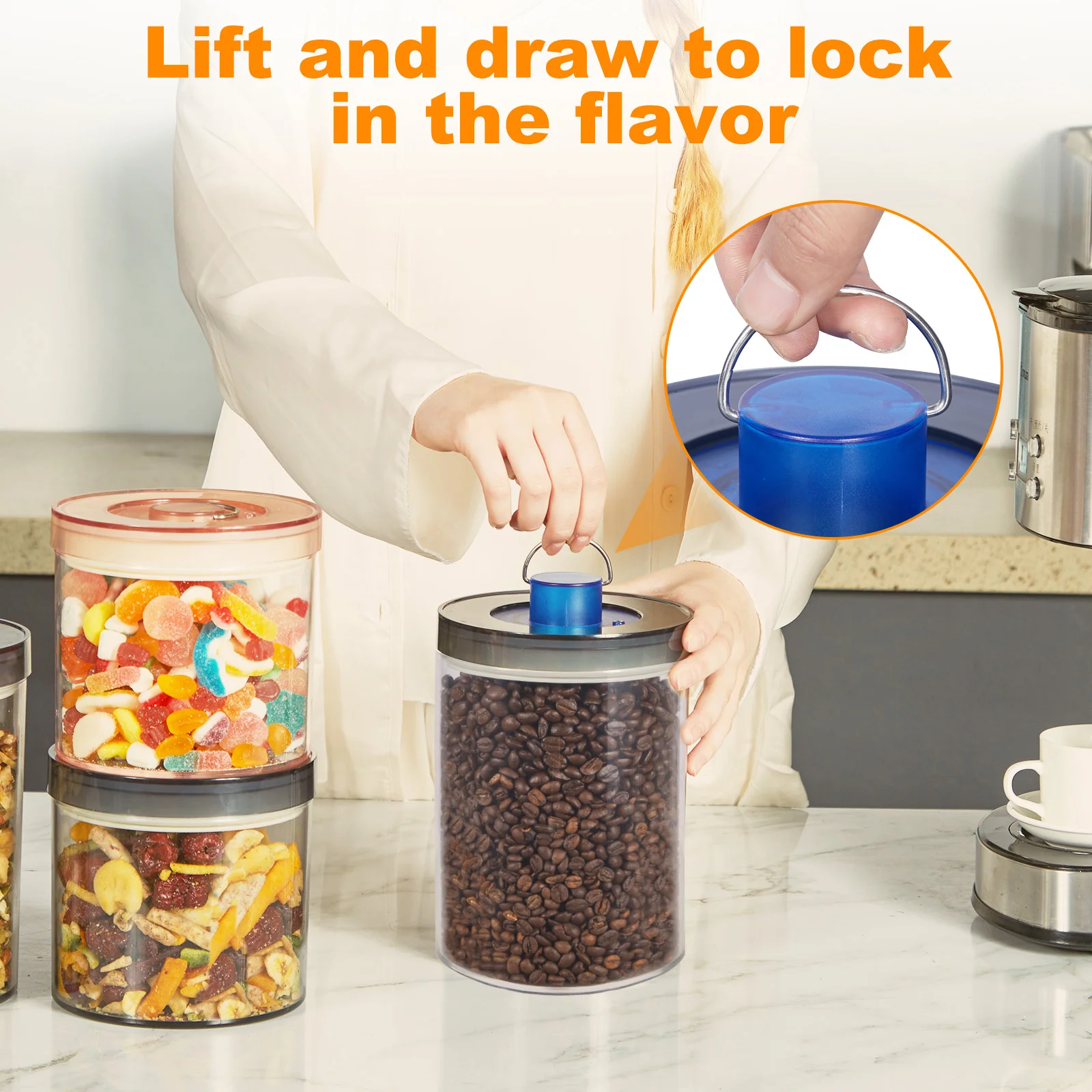 Vacuum Storage Container Amazon Listing Design ecommerce product visual