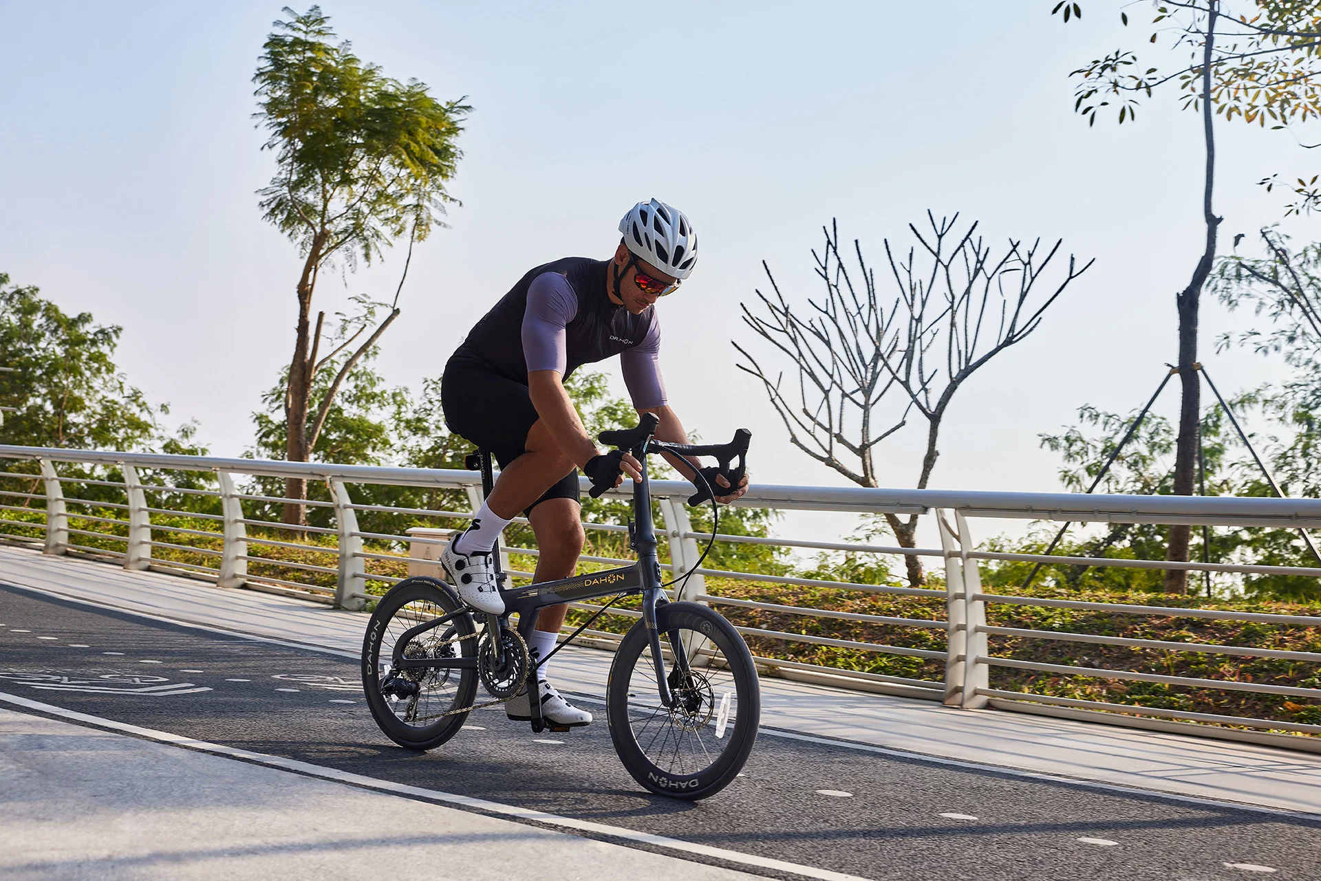 Folding Bicycle Lifestyle Photography ecommerce product visual