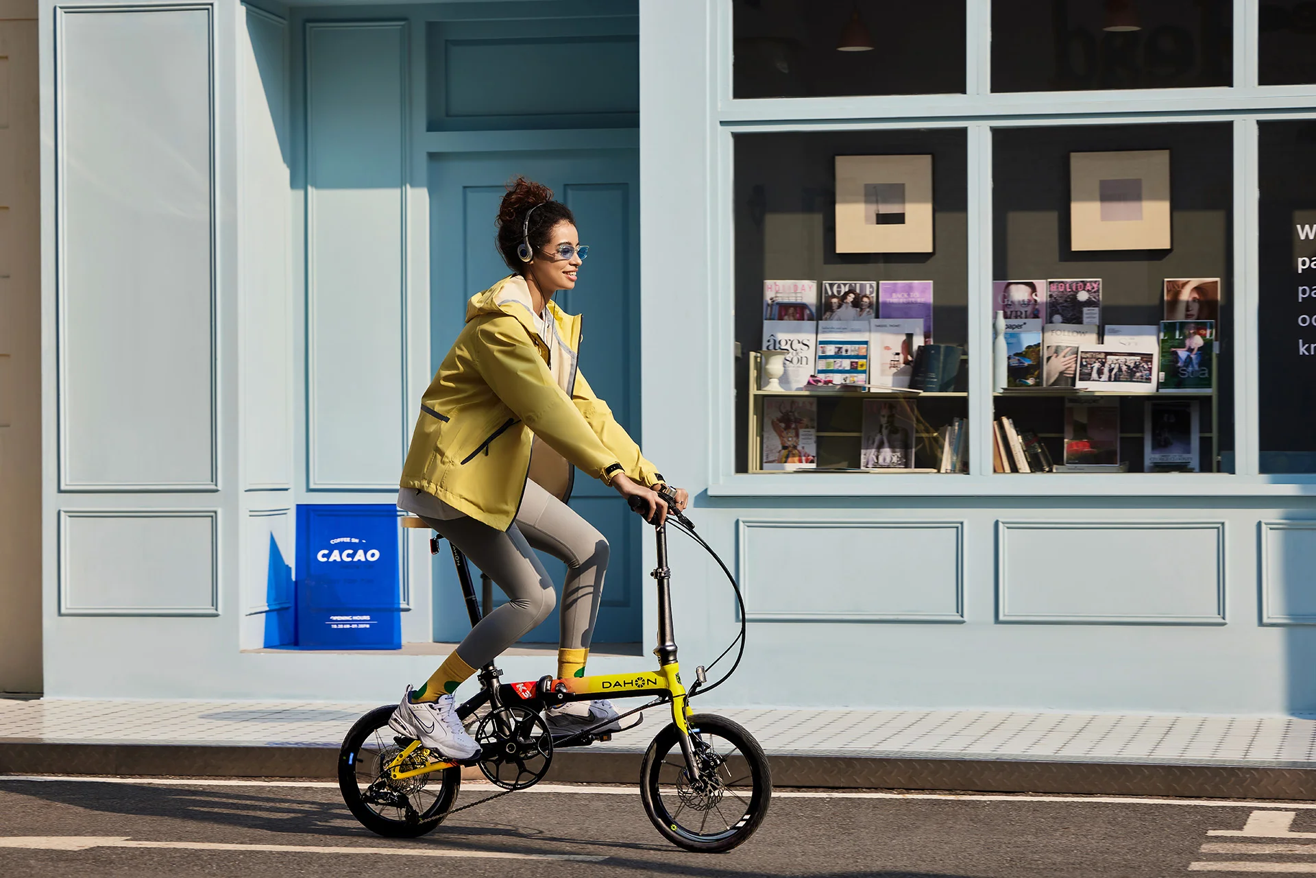 Folding Bicycle Lifestyle Photography ecommerce product visual