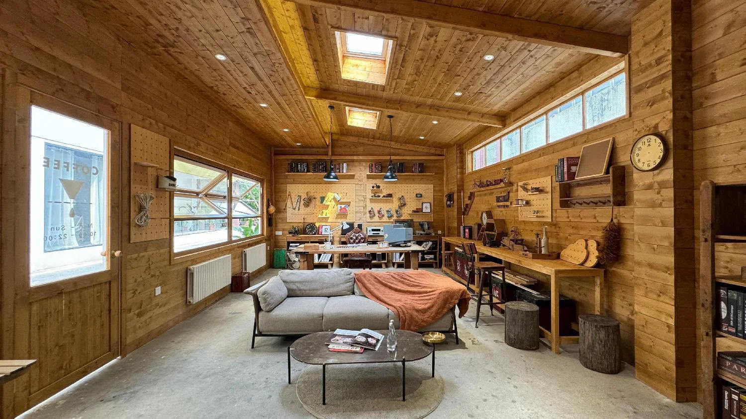 020 Residential Studio Base Woodworking Workshop studio scene reference