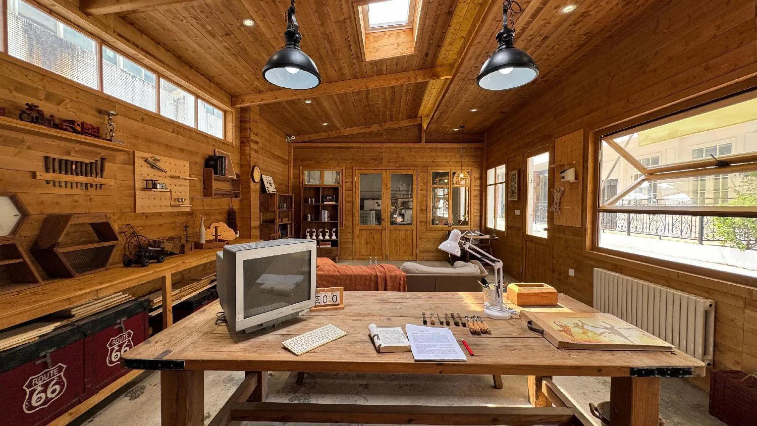 020 Residential Studio Base Woodworking Workshop studio scene reference