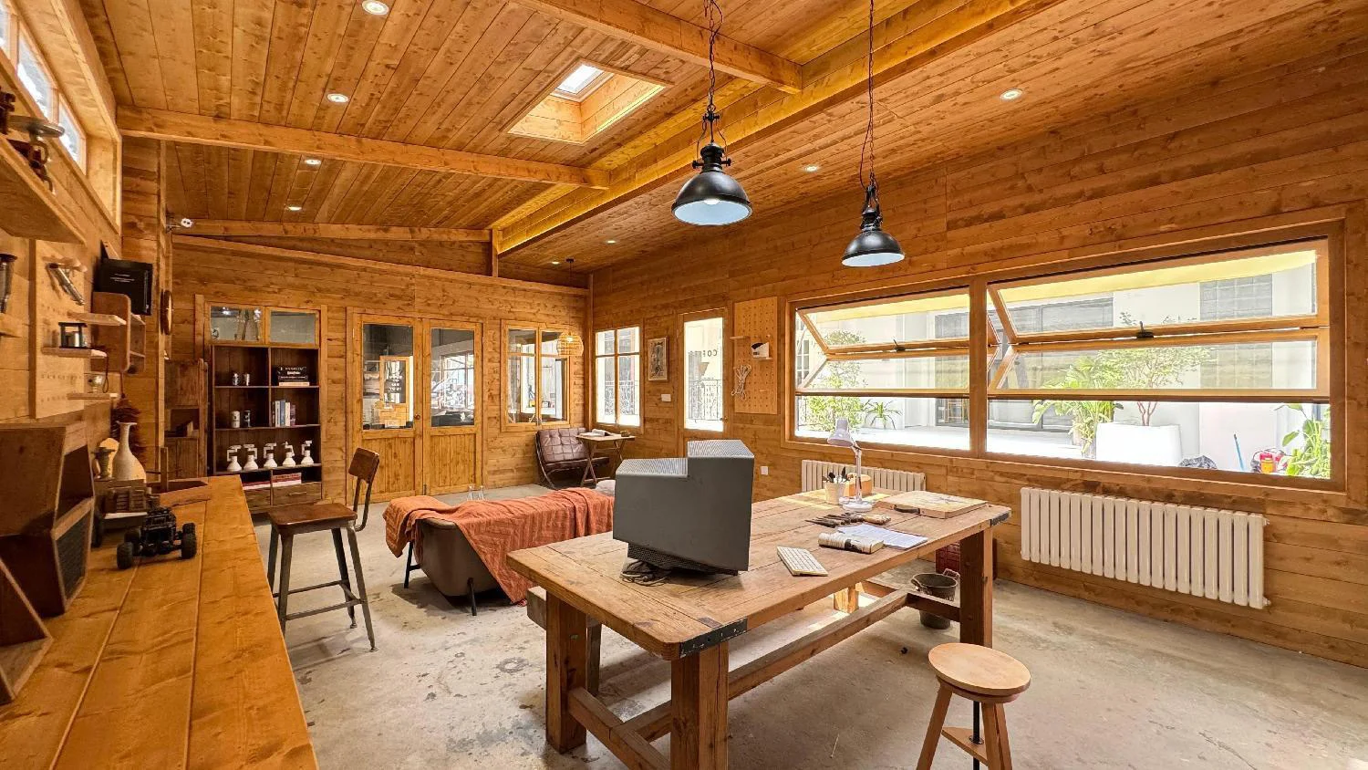 020 Residential Studio Base Woodworking Workshop studio scene reference