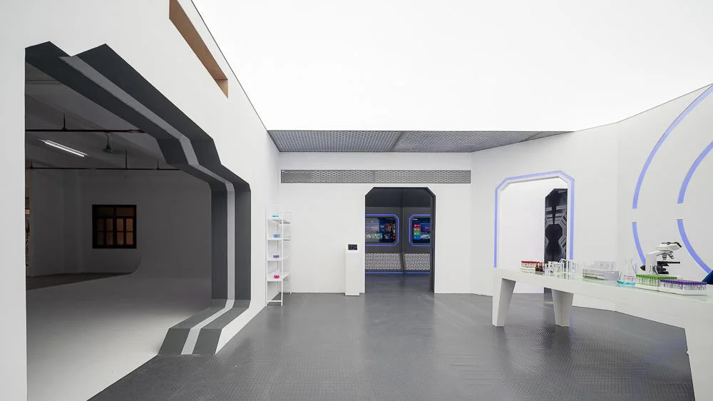 020 Residential Studio Base Futuristic Laboratory studio scene reference