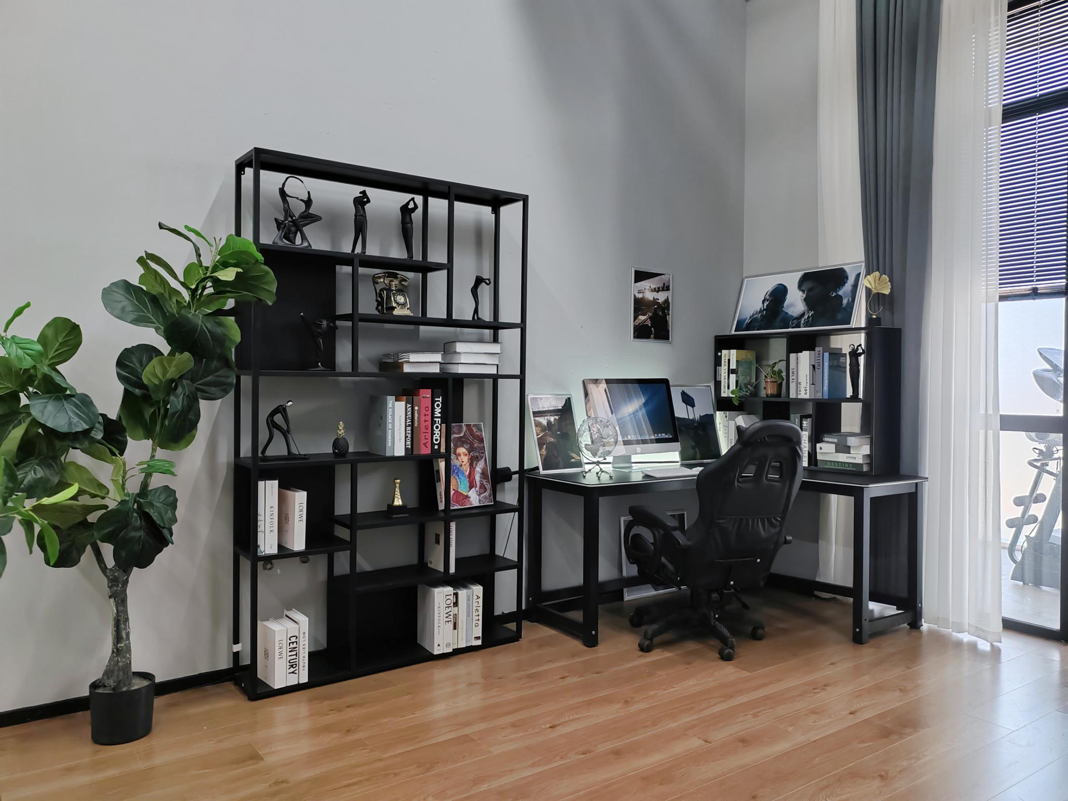 Tiancang Dark Minimal Studio Apartment studio scene reference