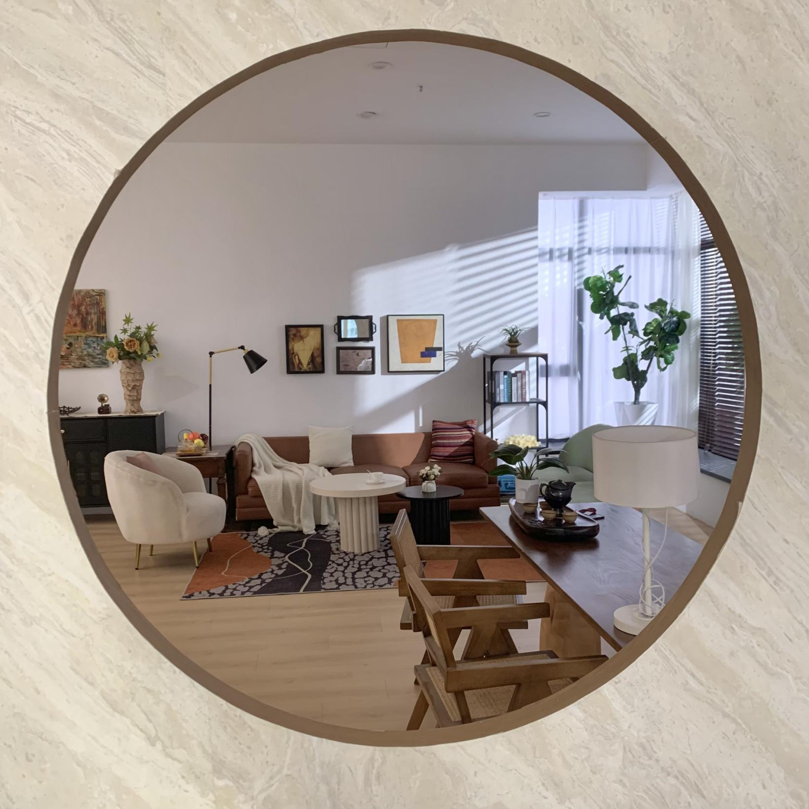Tiancang Mid Century Open Plan Home studio scene reference