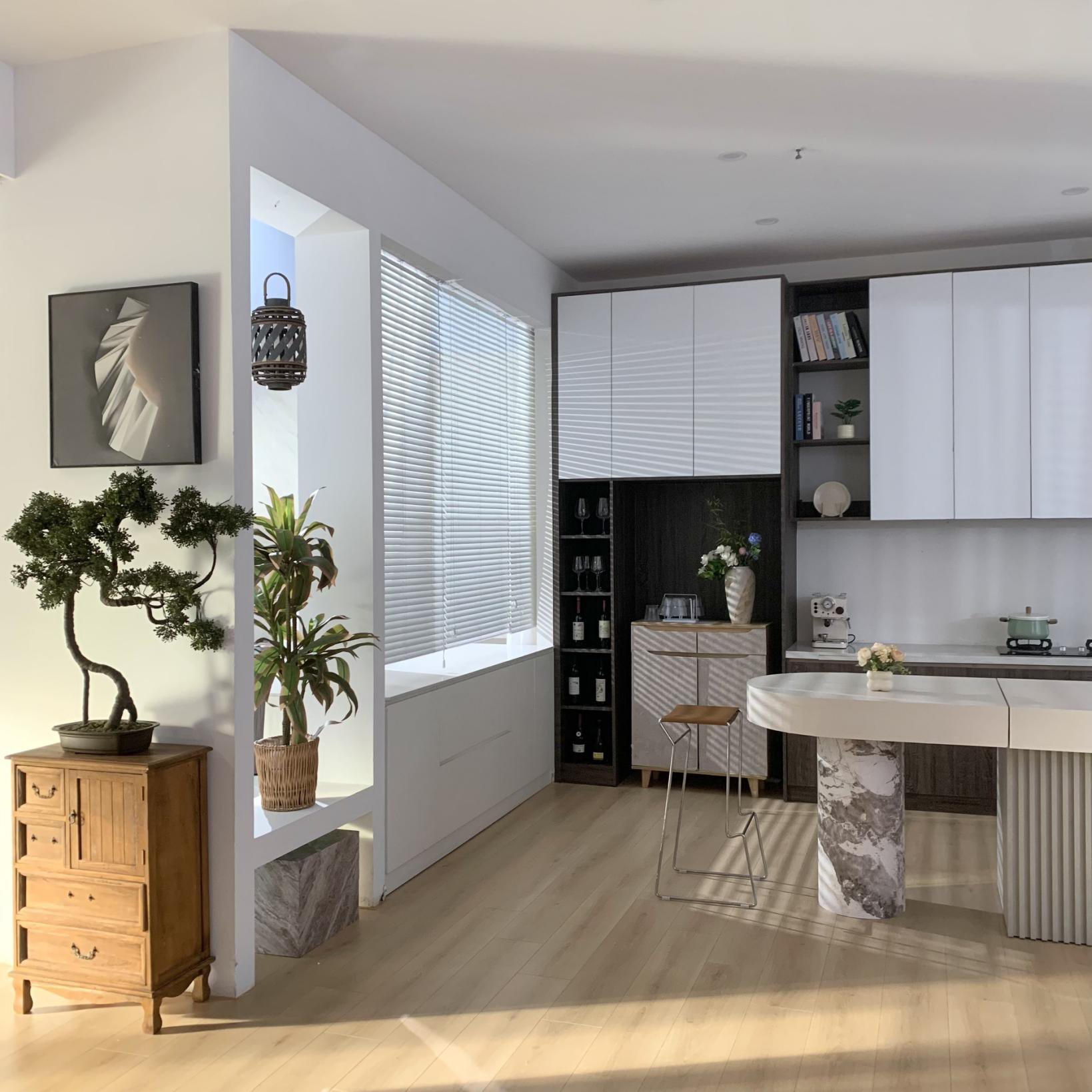 Tiancang Mid Century Open Plan Home studio scene reference