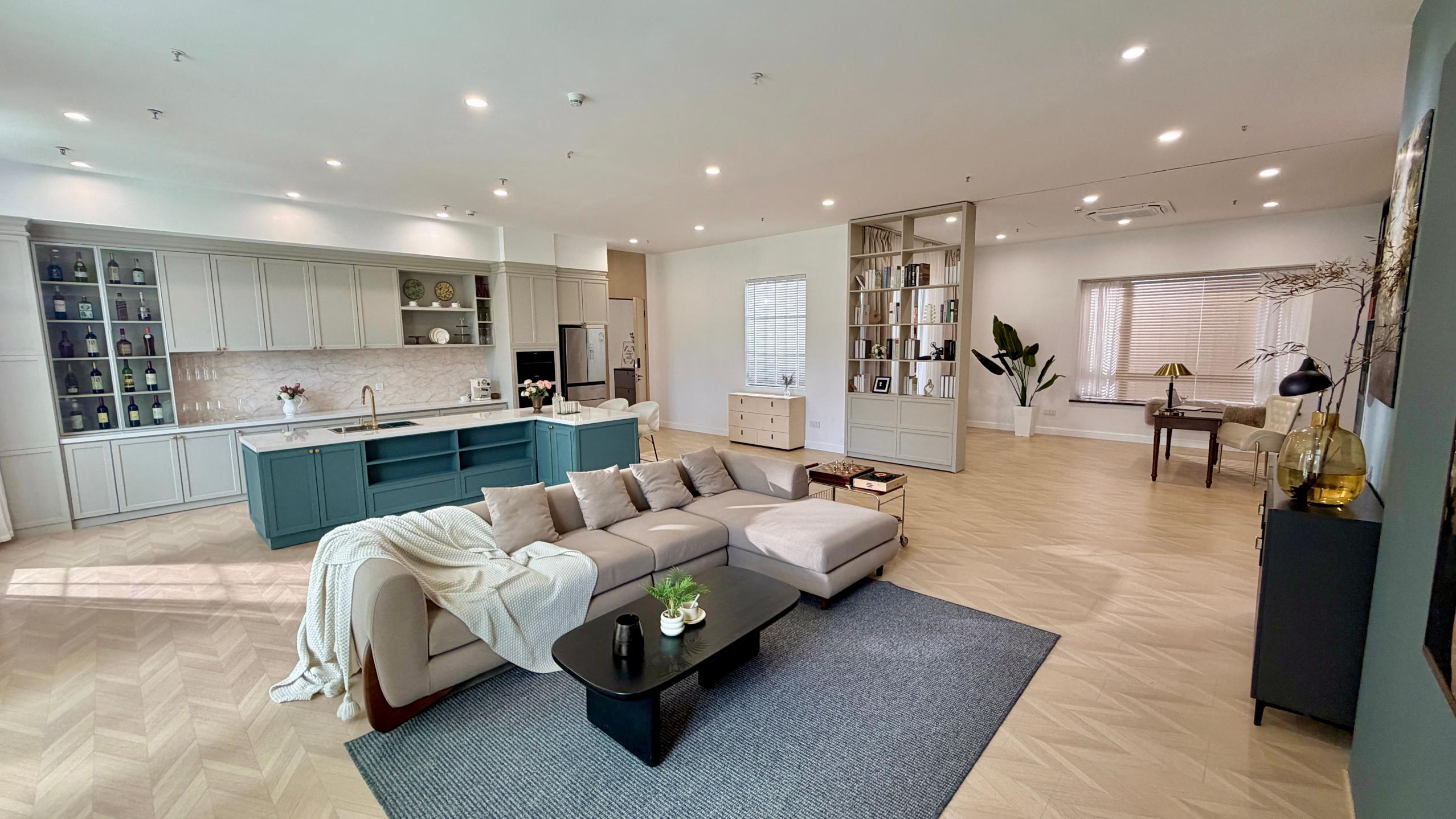 Tiancang Modern American Home studio scene reference