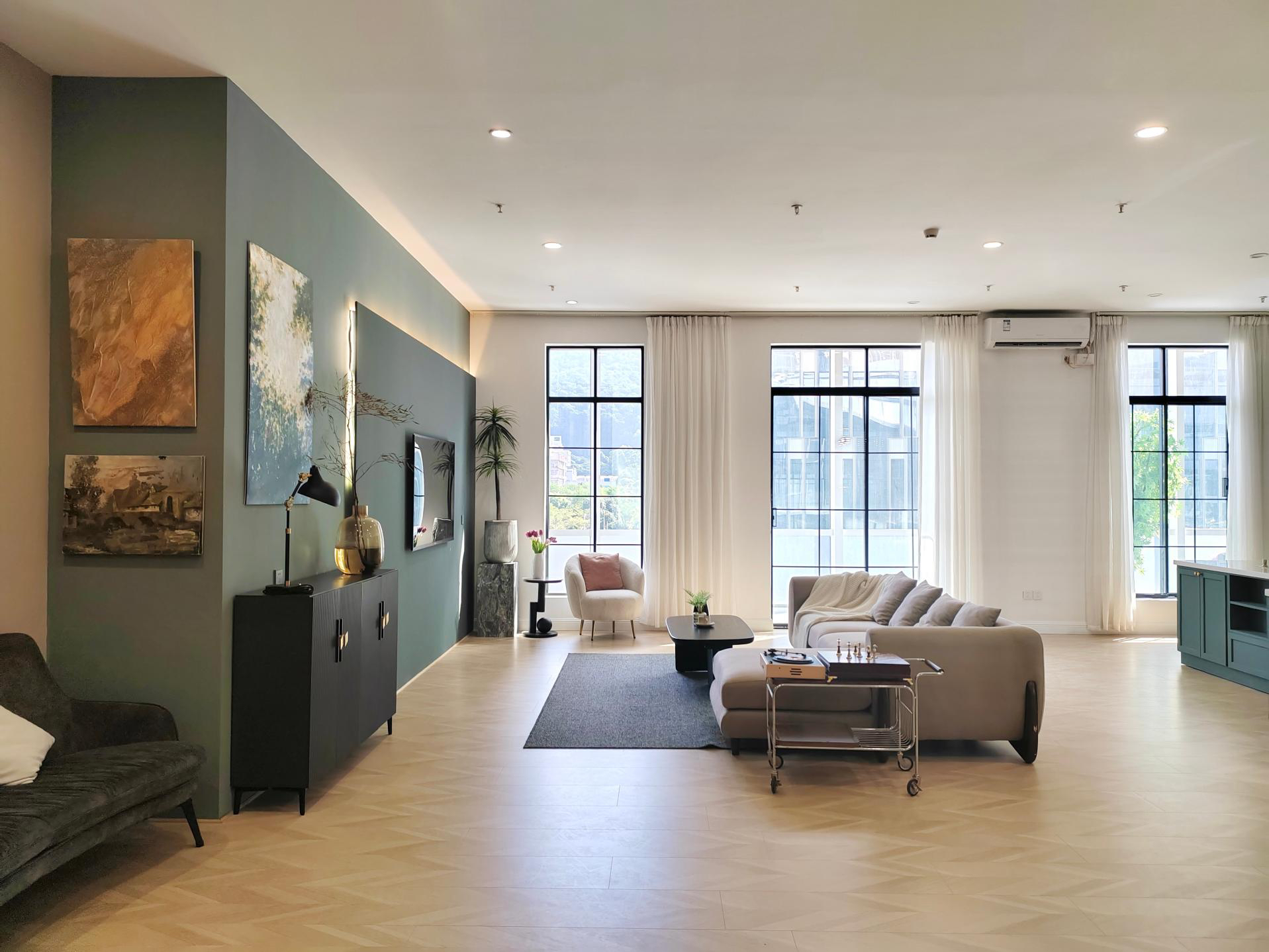 Tiancang Modern American Home studio scene reference