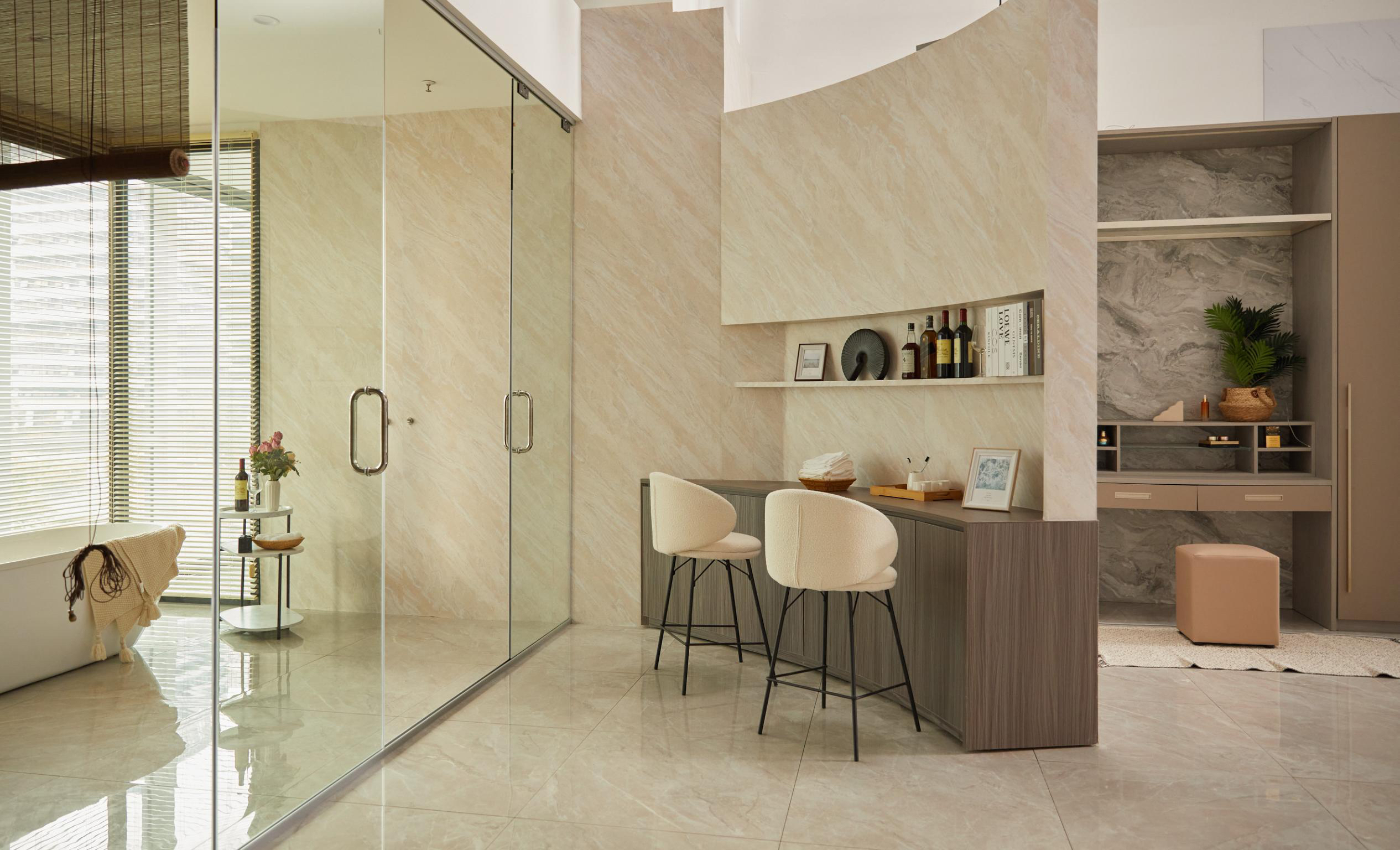 Tiancang Spa Bathroom Dressing Room studio scene reference