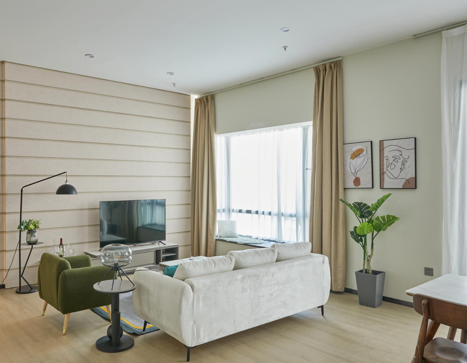 Tiancang Stylish Family Home studio scene reference