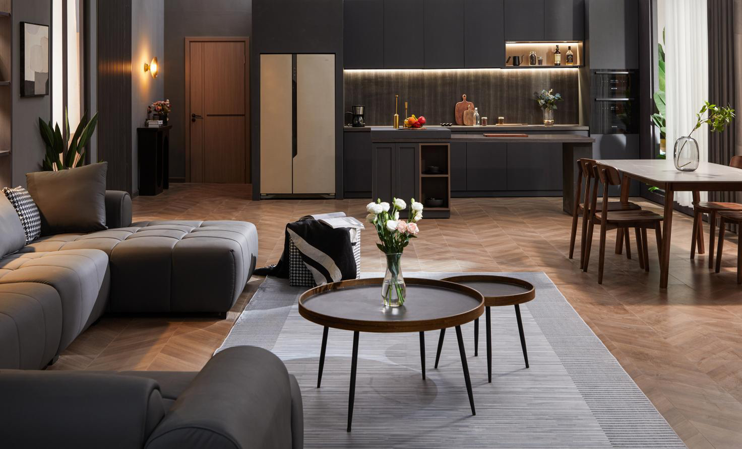 Youpai Black Gold Luxury Home studio scene reference