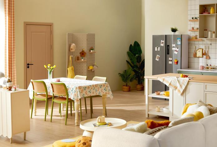 Youpai Colorful Dopamine Apartment studio scene reference