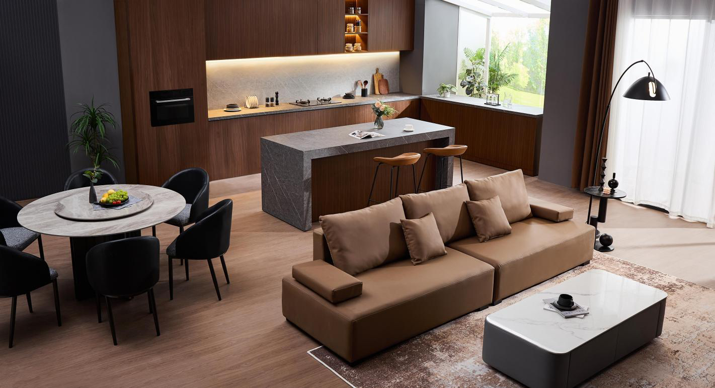 Youpai Italian Modern Living Kitchen studio scene reference