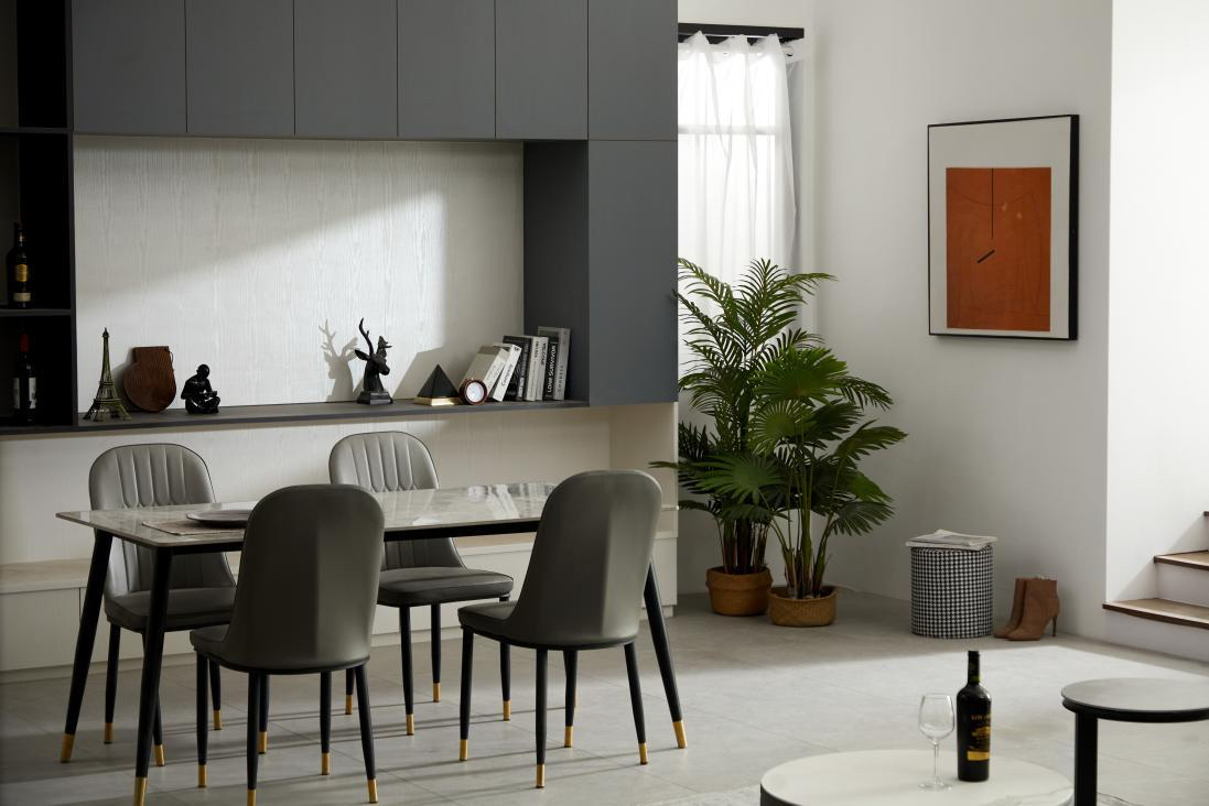Youpai Nordic Grey Kitchen Living studio scene reference