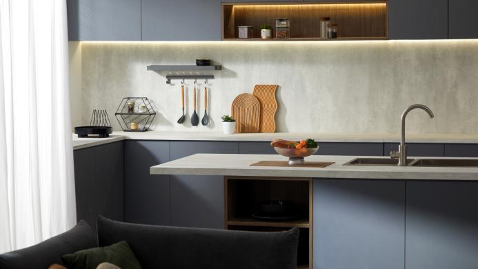 Youpai Nordic Grey Kitchen Living studio scene reference