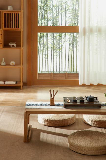 Youpai Warm Wood Natural Home studio scene reference