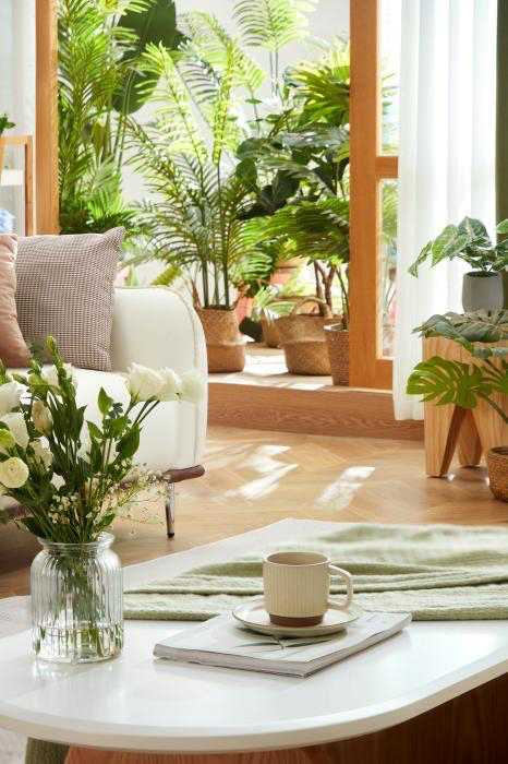 Youpai Warm Wood Natural Home studio scene reference