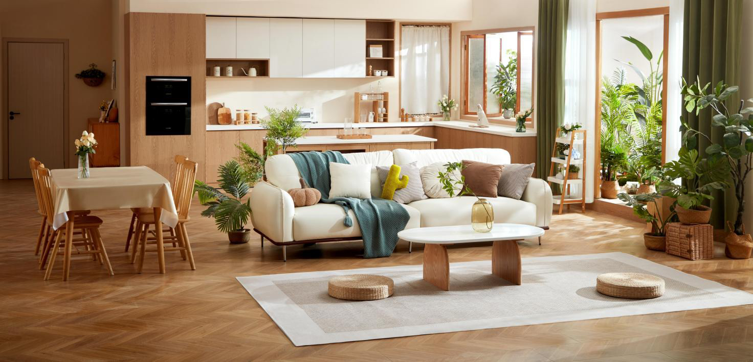 Youpai Warm Wood Natural Home studio scene reference