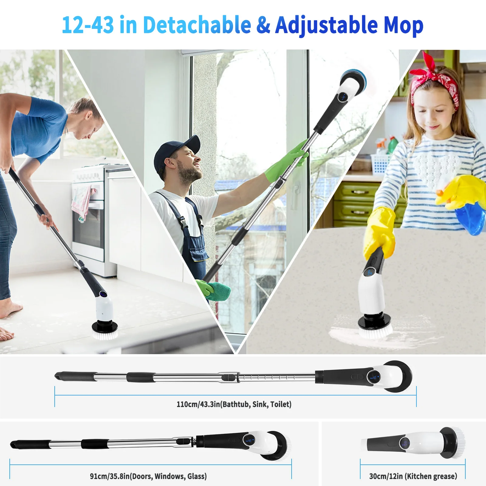 Electric Spin Scrubber – Amazon Visual Content System ecommerce product visual