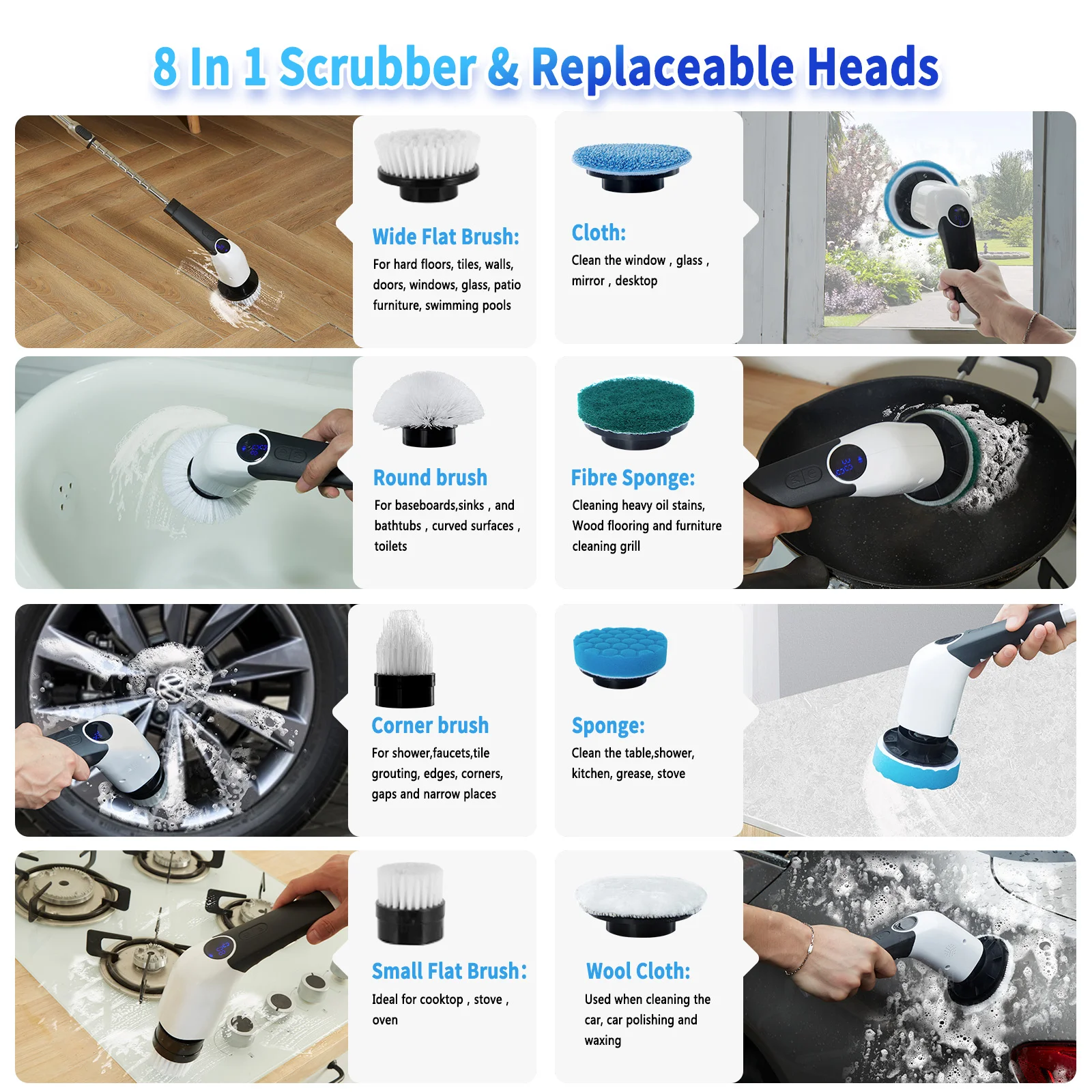 Electric Spin Scrubber – Amazon Visual Content System ecommerce product visual