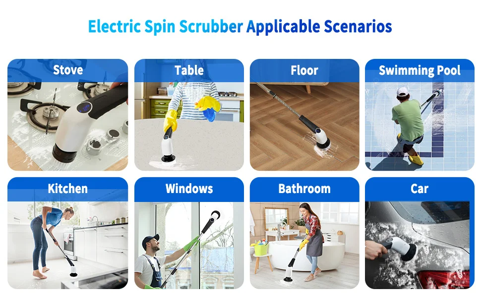 Electric Spin Scrubber – Amazon Visual Content System ecommerce product visual
