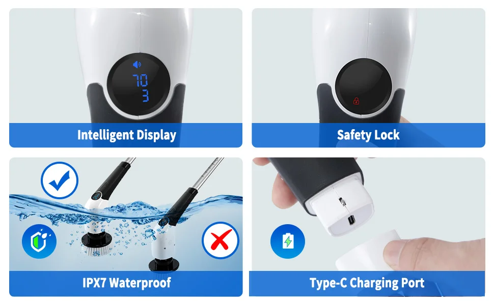 Electric Spin Scrubber – Amazon Visual Content System ecommerce product visual