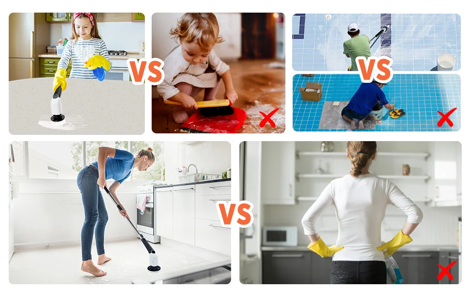 Electric Spin Scrubber – Amazon Visual Content System ecommerce product visual