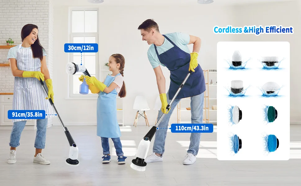 Electric Spin Scrubber – Amazon Visual Content System ecommerce product visual