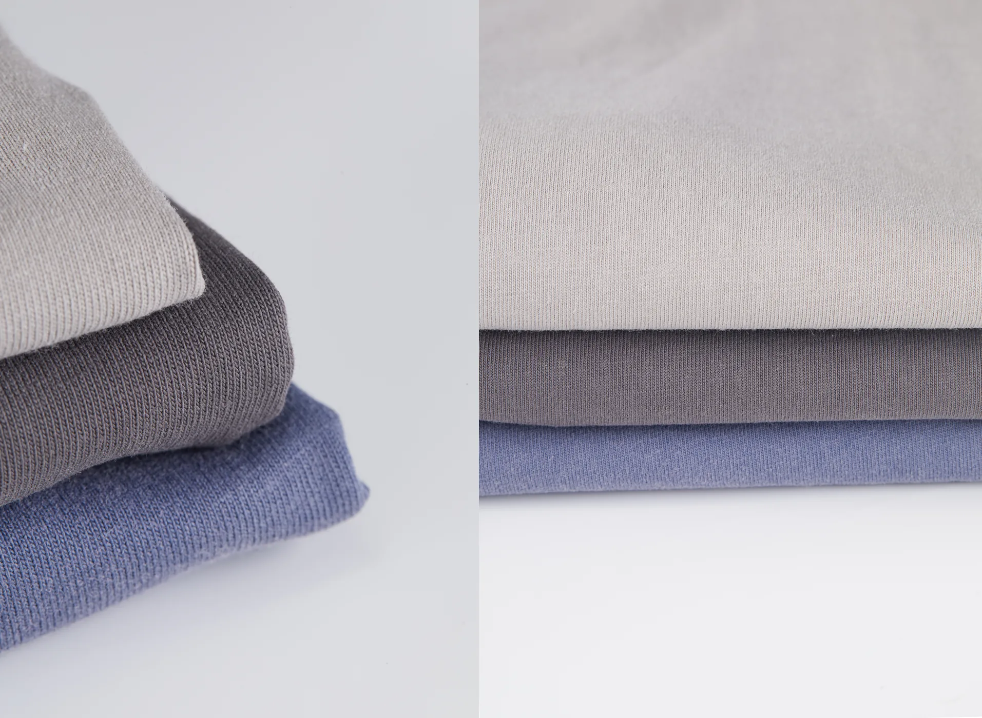 Grey Knitwear Product Photography commercial photography example