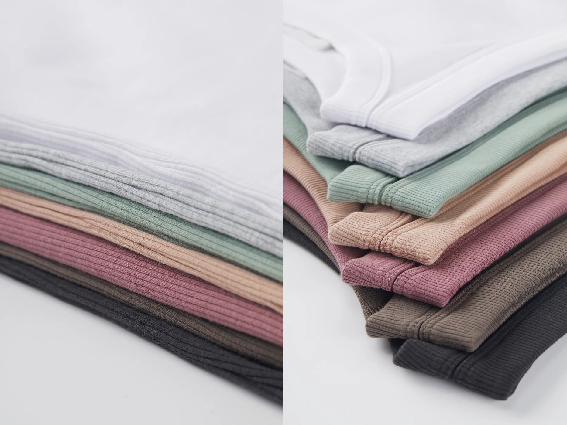 Pastel Knitwear Product Photography visual production example