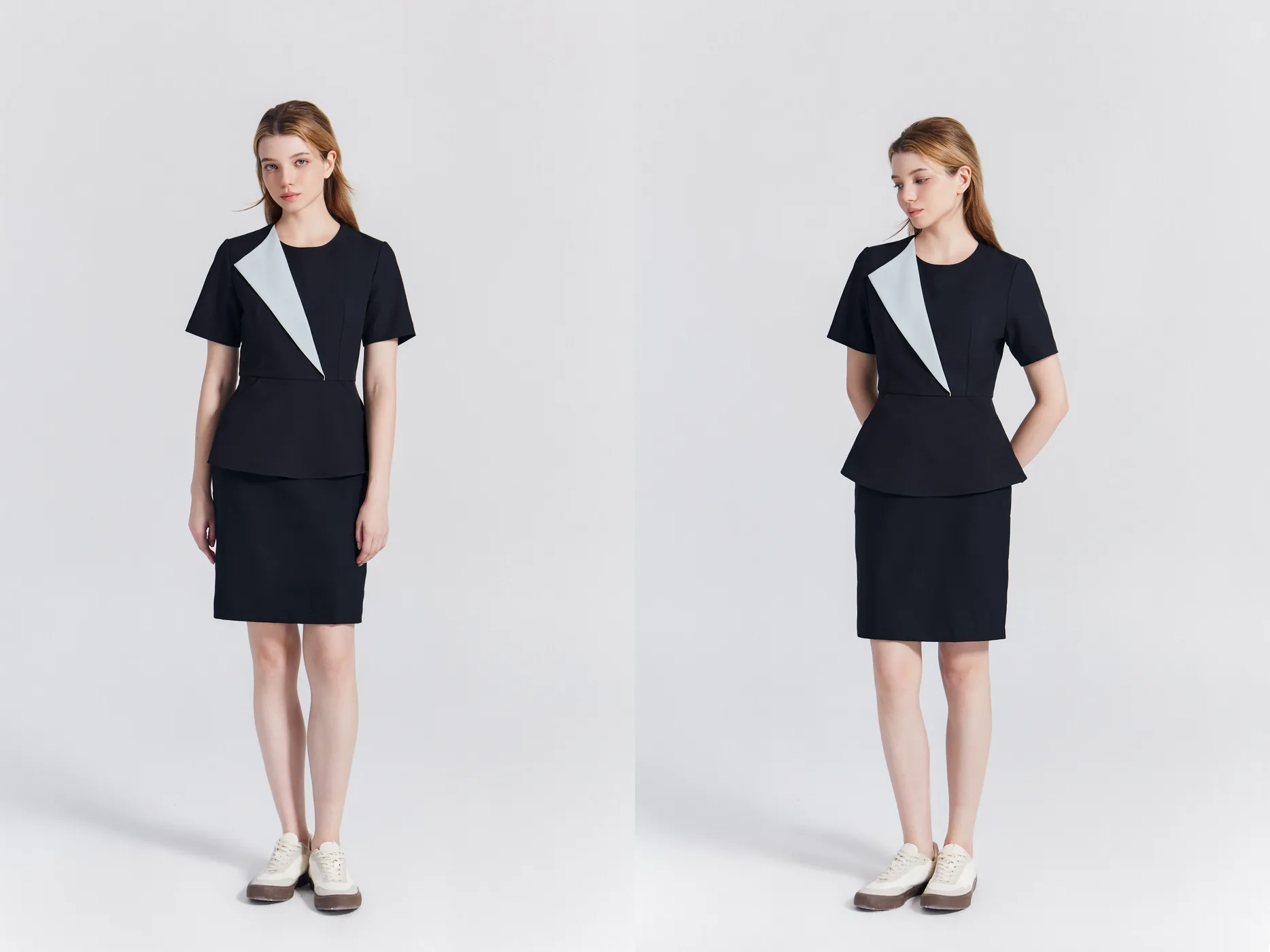 Women's Workwear Dress Photography visual production example